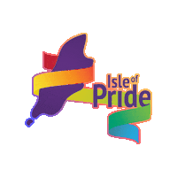 Pride Isleofman Sticker by BottleMonkey