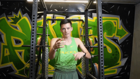 Track And Field GIF by GoDucks