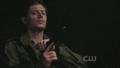serious dean winchester GIF