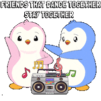 I Love You Dancing Sticker by Pudgy Penguins