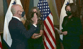 Swearing In Kamala Harris GIF by GIPHY News