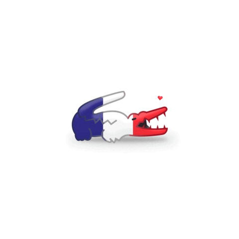 France Love GIF by LACOSTE