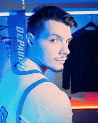 Mens Basketball GIF by DePaul Athletics