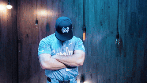 University Of North Carolina Baseball GIF by UNC Tar Heels