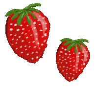 Strawberry Sticker by iriskristen