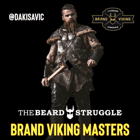 TheBeardStruggle giphyupload brand beard viking GIF