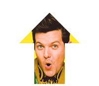 arrow going up Sticker by Dillon Francis