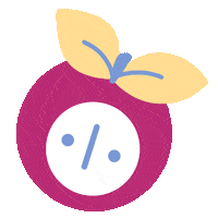 avalonlewis summer fruits prune avalonlewis Sticker