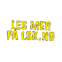 lillestrom les mer pa lskno Sticker by Lillestrøm Sportsklubb