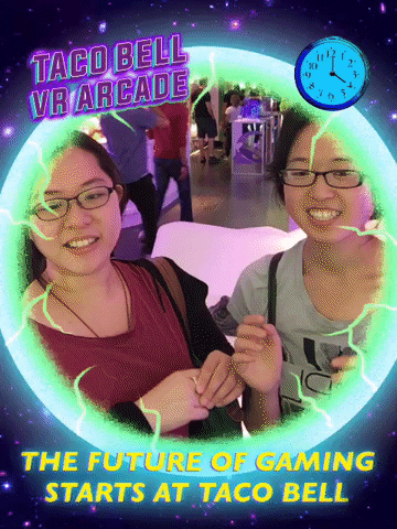 vrarcade GIF by Taco Bell VR Arcade