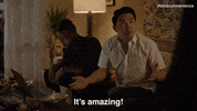 Happy Simu Liu GIF by Kim's Convenience