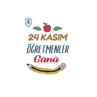 Gunu 24Kasim Sticker by İzmir Özel Türk Koleji