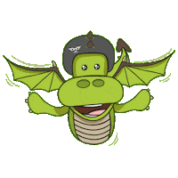 windobonamadrid dragon deporte volar ocio Sticker