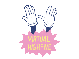 High Five Sticker by chrixmorix