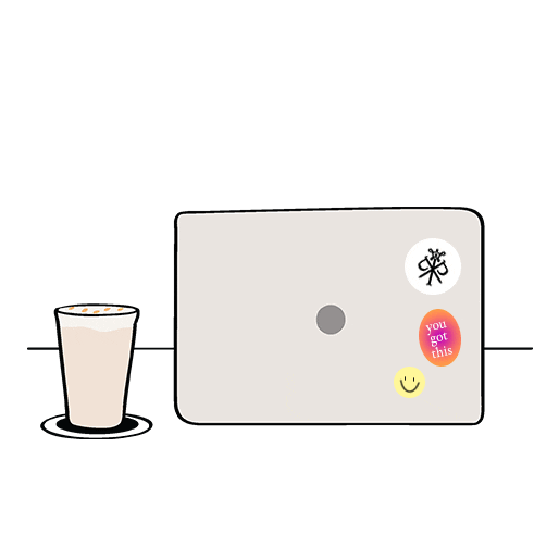 prominentmnl giphyupload coffee work work from home Sticker