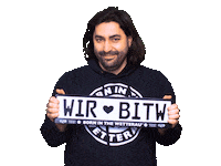 BORN_IN_THE_WETTERAU prost hessen schnaps apfelwein Sticker