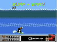 PermissionIO crypto video game cryptocurrency surfing GIF