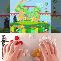 SB - SSBM - Marth - Pivot Down Tilt