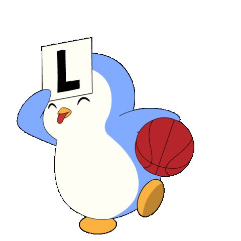 Penguin Lose Sticker by Pudgy Penguins