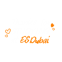 Thank You Sticker by ES Dubai
