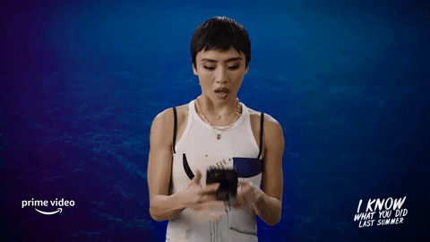 Shock Reaction GIF by I Know What You Did Last Summer
