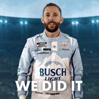 We Did It Success GIF by Busch Beer