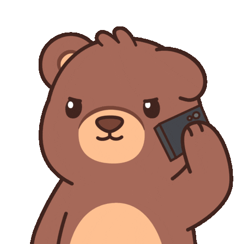 Teddy Bear Win Sticker by BEARISH