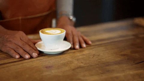 yamilettekirkwoodwilliams giphyupload coffee cafe latte GIF