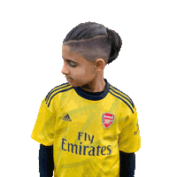 mikeypoulli football arsenal blind keep going Sticker