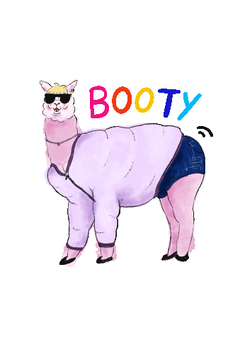 Lucyloveschocolate giphyupload llama Sticker