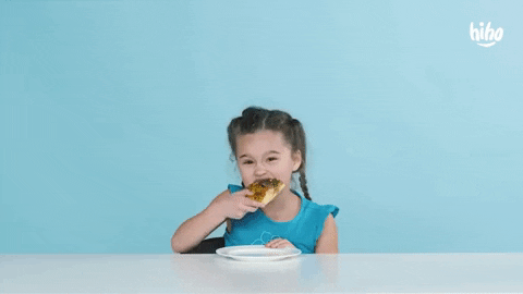 hungry chow down GIF by HiHo Kids