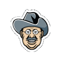 Teddy Roosevelt Tu Sticker by Trout Unlimited