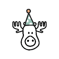 TubbyTodd skincare moose todd tubbytodd Sticker