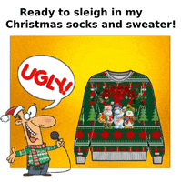 Christmas Ugly Sweater GIF