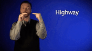 sign language highway GIF by Sign with Robert