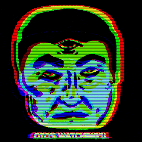 OtOarts art face eyes bored GIF
