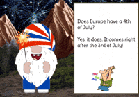 Independence Day Gnome GIF