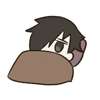 Cartoon Sleeping Sticker