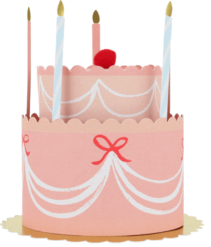 Birthday Cake Sticker by Meri Meri