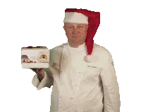 santa claus christmas Sticker by Loison Pasticceri