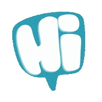 Bonjour Hello Sticker