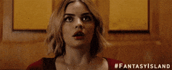 Lucy Hale Sigh GIF by Fantasy Island Movie