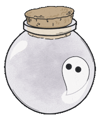 Halloween Ghost Sticker