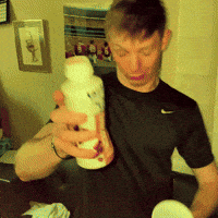 Chocolate Milk Party GIF
