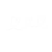 tvfish heart white line doodle Sticker