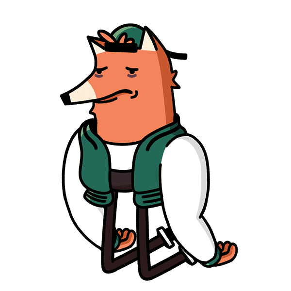 Tired Animation Sticker by Holler Studios