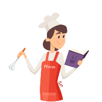 pfisterlatam cooking chef kitchen cook Sticker