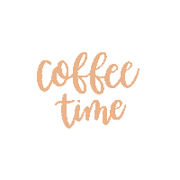 Coffee Time Food Sticker