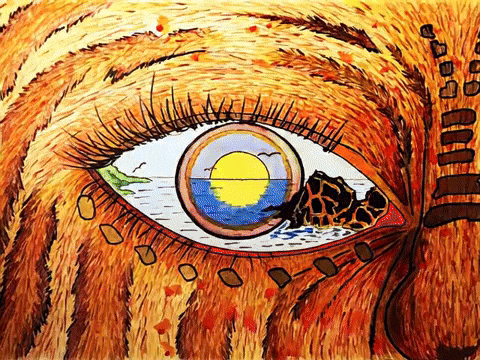 Water Peace GIF by The LSD Hotel