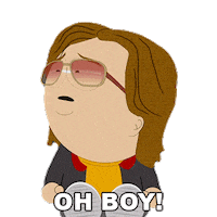 Oh Boy Nathan Sticker by South Park